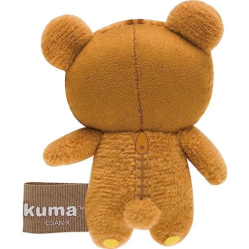 SAN-X Rilakkuma Mini Plush Toy Cleaner, AB17701, H7 X W5.5 X D2.5cm