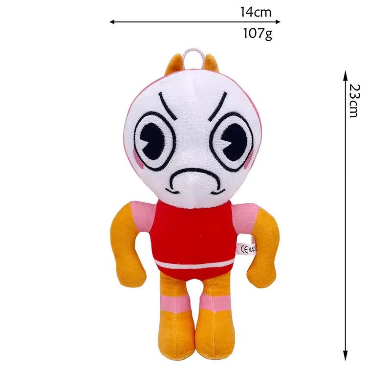 New Cartoon Game Figure Plush Toys Soft Stuffed Plushie Pillow Gift For Kids Fans Collection Home Decor