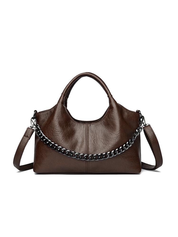 

2025 new handbag bag trend underarm shoulder oblique span bag casual fashion popular vegetable basket women s bag коричневый