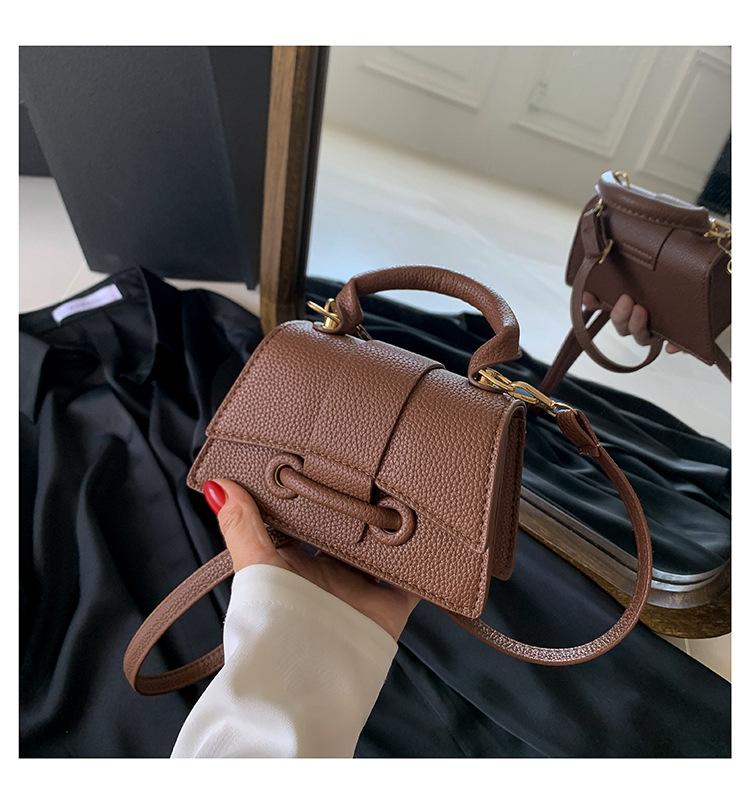 Women'S Bag High-End Women'S Bag Niche Handbag Versatile Texture Mini Oblique Span Bag