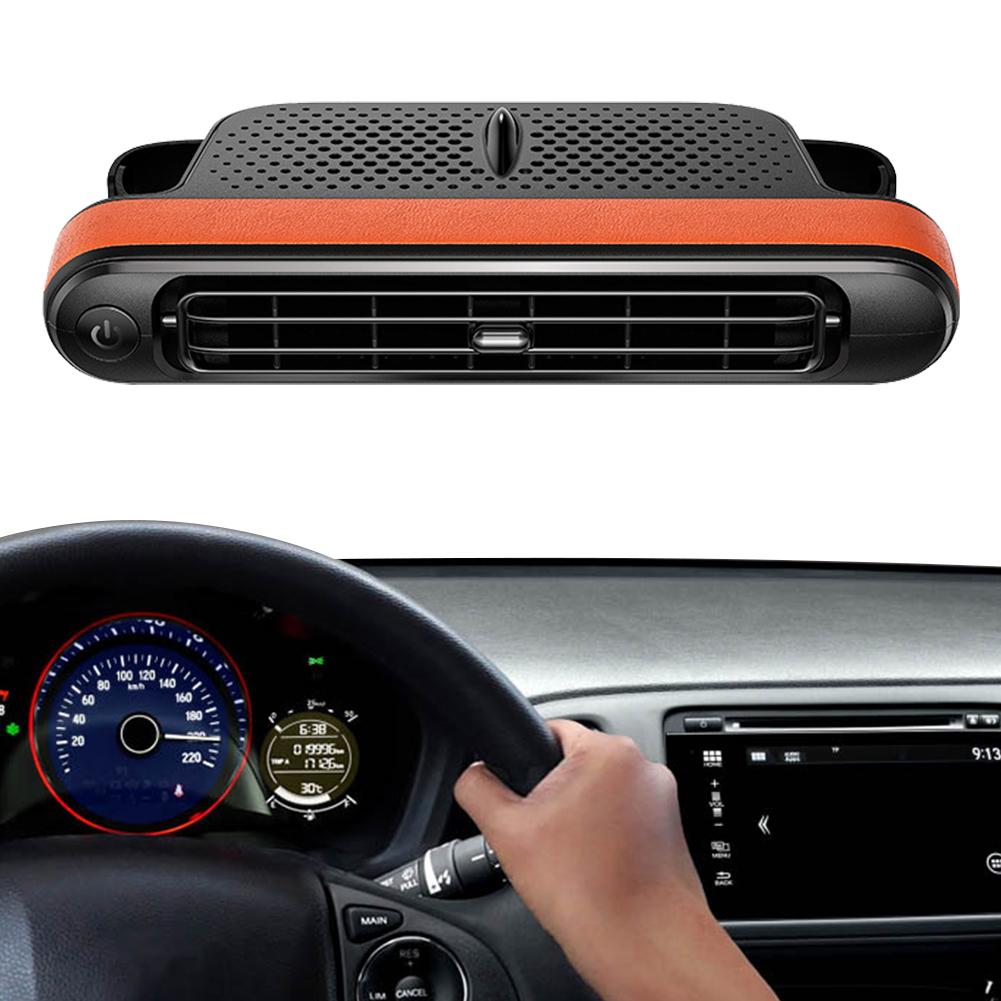 USB Car Fan for Backseat 3 Speeds Portable Car Seat Headrest Fan 5V/2A Air Circulation Fan for Mini Cars RVs Sedans