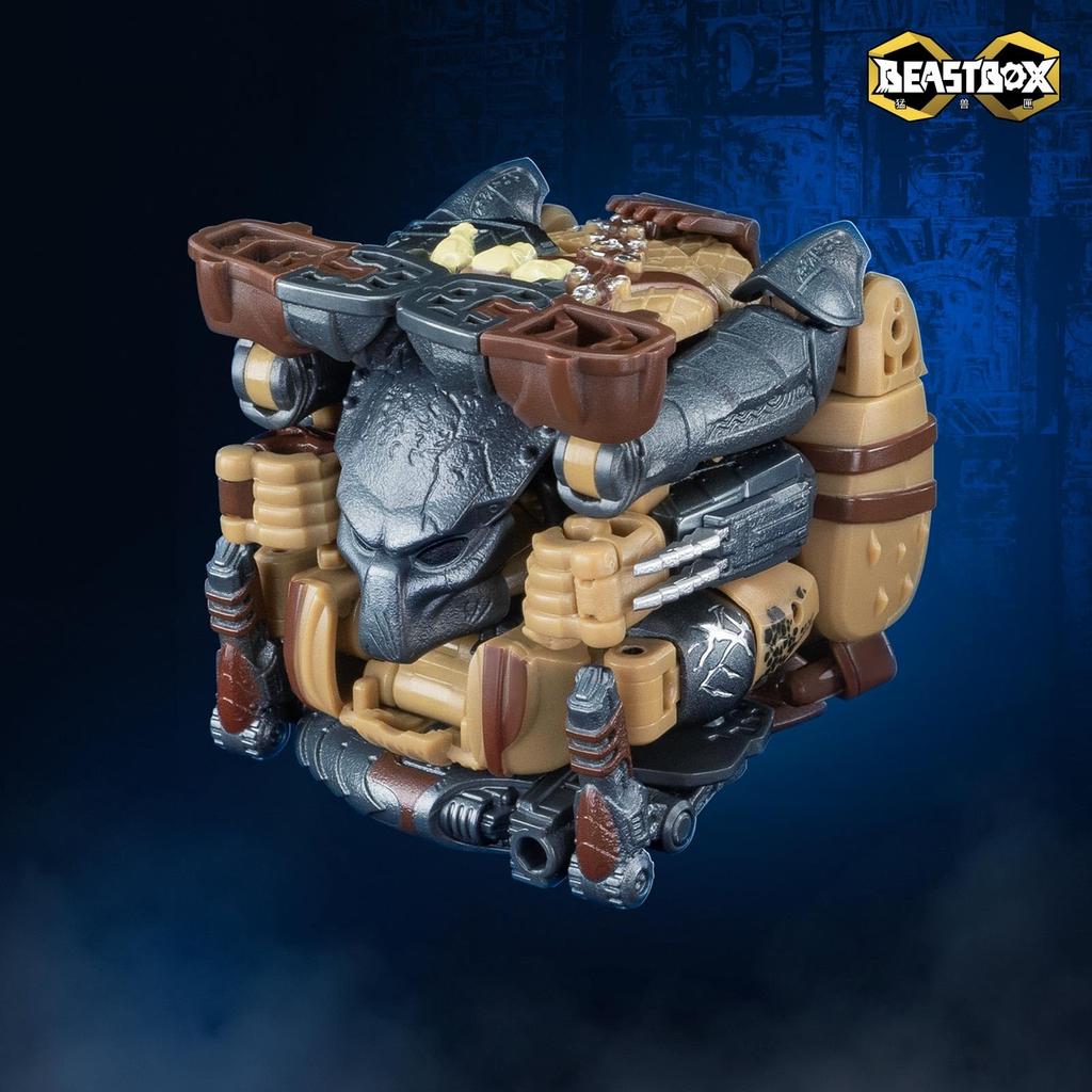 52TOYS BEASTBOX INFINITY Series IB-17 WOLF PREDATOR Transforming Figure Action Figure Transforming Toy Painted Highly Articulated Mech Robot Cube Perf