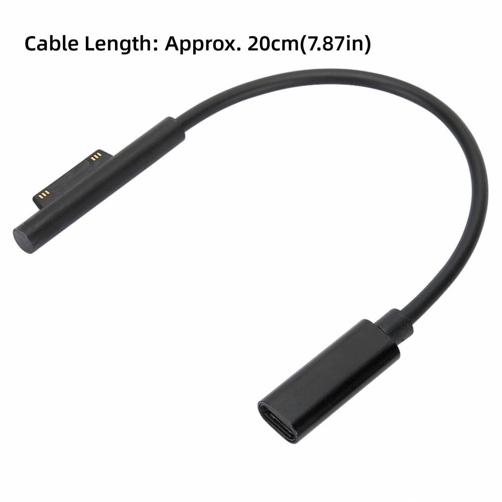 15V PC Fast Charging Cable for for Microsoft Surface Pro 3/4/5/6 Laptop Charging