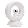 Weltraummann Nachtlicht für Kinder ABS PC Silikon 3 Farbtemperaturen USB Wiederaufladbare LED Nachttischlampe Schreibtischlampe