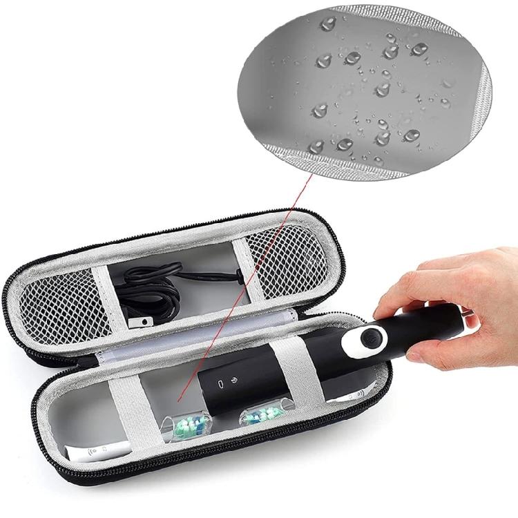Convenient Electric Toothbrush Case for Travel with Compartment Bathing Supplies
