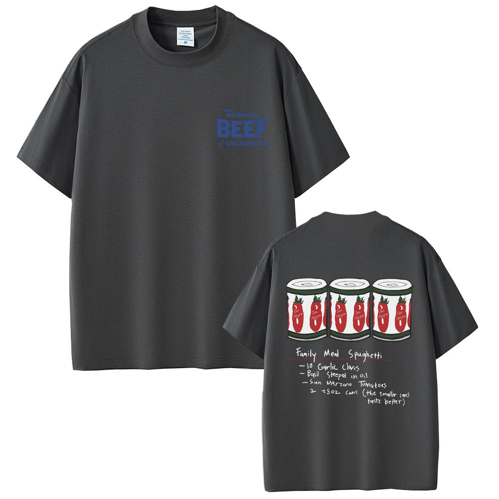 The Bear TV Show Tshirts The Original Beef of Chicagoland Funny Meme T Shirt Summer Unisex Women Casual Cotton Vintage T Shirts