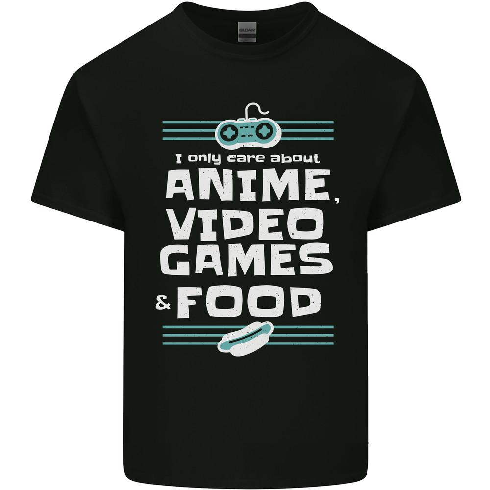 Anime Video Games & Food Funny Mens Light Cotton T-Shirt Unisex T-Shirt XL