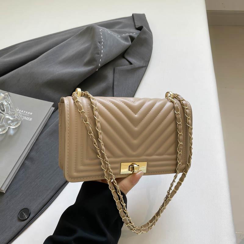 

Spring and summer new fashion simple small square bag solid color casual versatile commuting practical shoulder messenger bag women s bag хаки