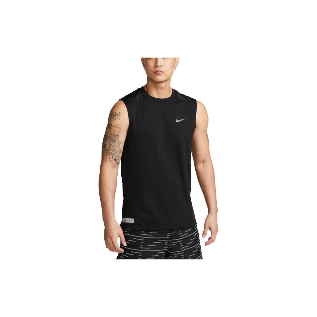 New Nike Running Tank Top Men's Black DX0852-010