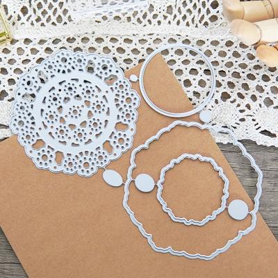 Metal Cutting Dies Frame Cutting Dies Template Mould for Card Making Scrapbook Album Decoration