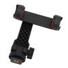 Phone Tripod Mount with Hot and Cold Shoe Mount ABS 360 Degree Smartphone Tripod Adapter Holder