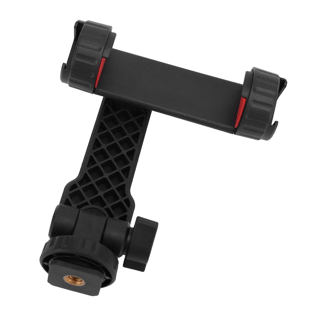 Phone Tripod Mount with Hot and Cold Shoe Mount ABS 360 Degree Smartphone Tripod Adapter Holder