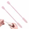 Cosmetic Spatula, Mini Silicone Spatula | Jar Scraper, Food Scraper, 2-Piece Mini Spatula, Makeup, 2-Piece Silicone Scraper with Double Heads and Smal