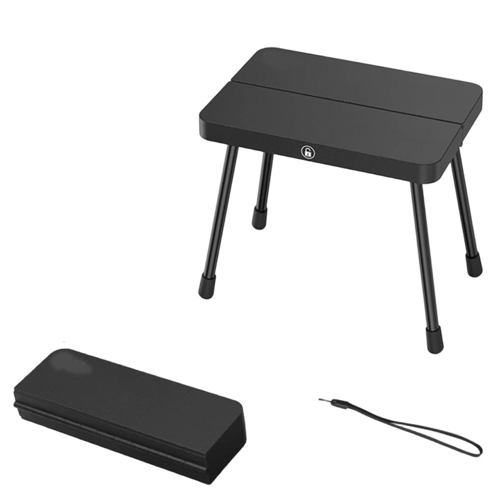 Portable Folding Camping Stool Small Lightweight Outdoor Seat with Carry Strap Compact Design for Hiking Fishing and Travel