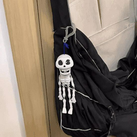 

Смішний брелок-підвіска у вигляді черепа на Хелловін для дитячого рюкзака чи сумки