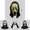 Creepy Scream Face Mask Collection Halloween Costume Latex Scary Props For Parties