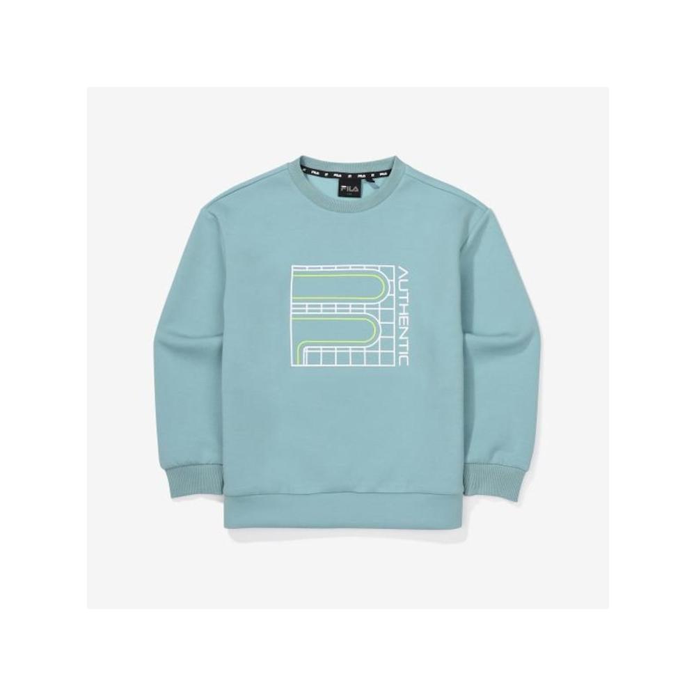 

[fila Kids] Performance Graphic Sweatshirt Fk2pof3402m Dmi q0zFk2pof3402mDmi DARKMINT/130