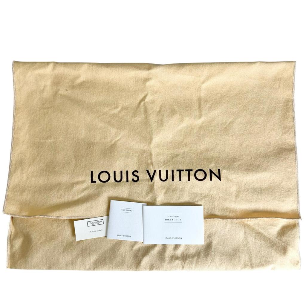 Louis Vuitton Lockit PM M91790 Handbag Gray Women Suhari Used