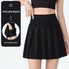 Women's Quick-Dry High-Waisted Pleated Tennis Skirt – Outdoor & Yoga Anti-Exposure Skort