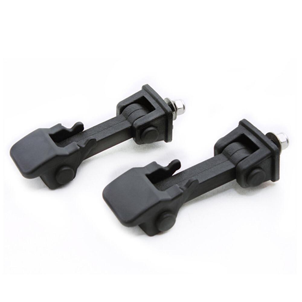 2pcs Front Hood Locking Catch Hood Latch Lock Kit For Jeep Wrangler JK 2007-2018