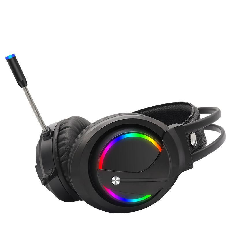 K1 7.1 RGB Φωτιζόμενα Ακουστικά Gaming με Μικρόφωνο για Επιτραπέζιους Υπολογιστές