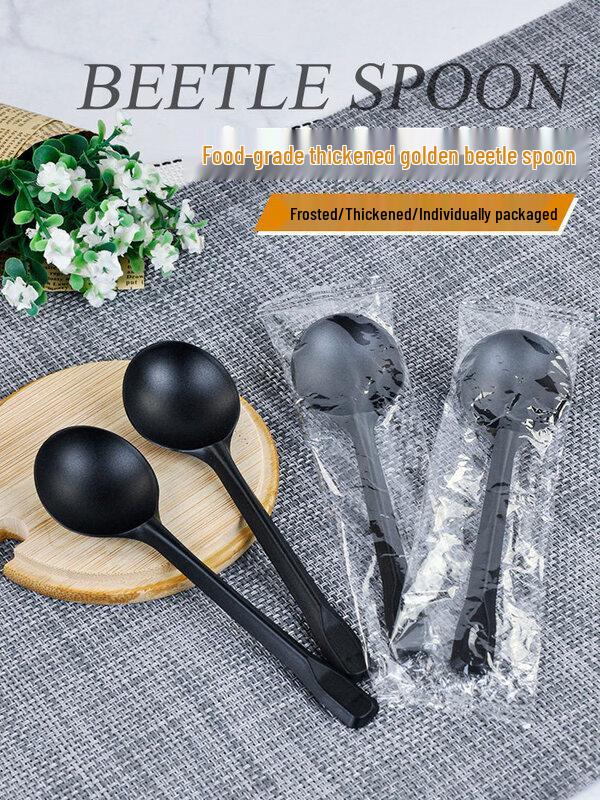 ZISIZ Disposable Plastic Spoons