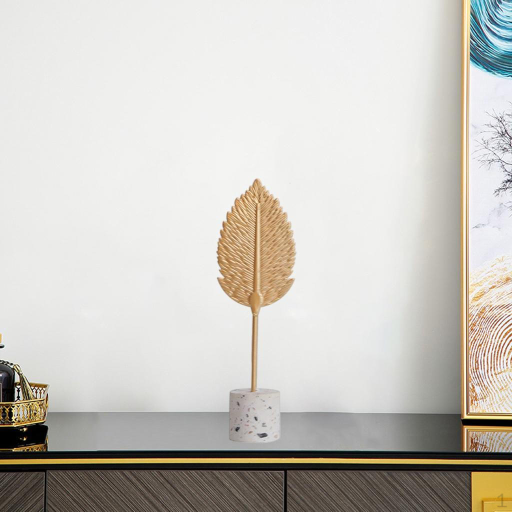 Фигурка Снежинка Скульптура Статуэтка Leaves 22x6.5cm