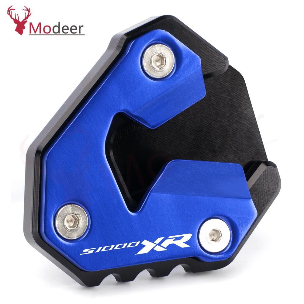 Extension Side Stand Foot Support Plate Enlarge Pad For BMW S1000XR S1000 XR S 1000XR 2015 2016 2017 2018