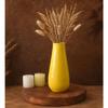 Modern Decorative Metal Vases for Home Dcor, Yellow