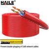 HAILE Cat 6 Unshielded Network Cable 100m Red