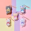 Sylvanian Families [Sylvanian Families Keychain Fennec Fox Boy -Cat Costume-] ST Mark Ages 3+ Toy Dollhouse Sylvanian Families Epoch Co., Ltd. EPOCH