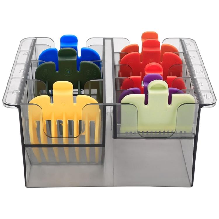 Compact Clippers Guard Storage Solution Haircut Accessory Case For Both Professional And Personal Hair Cutting Tools