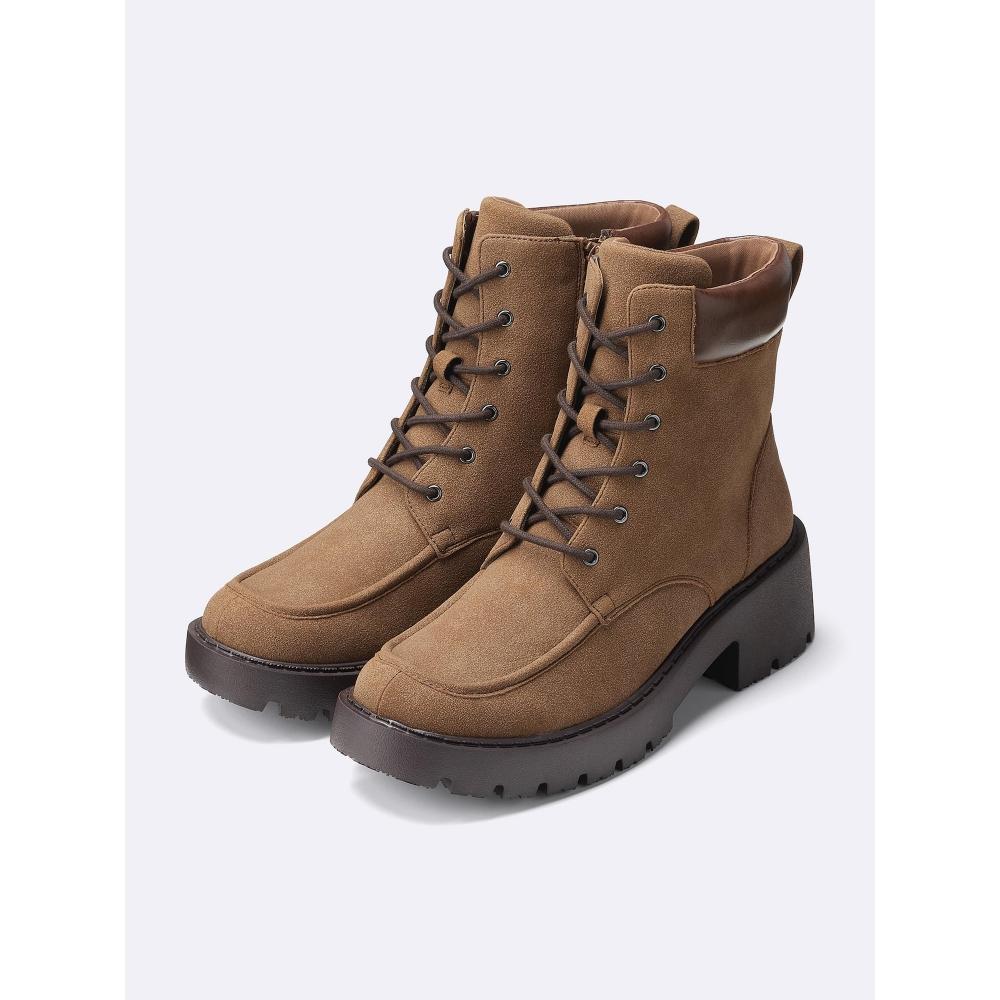 Gu By Uniqlo Volume Sole Lace Up Boots