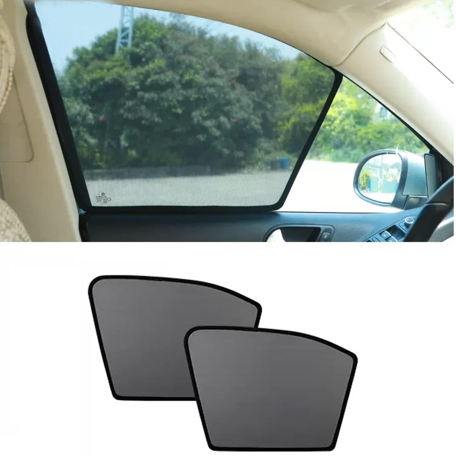 

Toyota RAV4 XA50 Series 2019 - Current Sun Shade Mesh Sun Shade for Car Two on the front