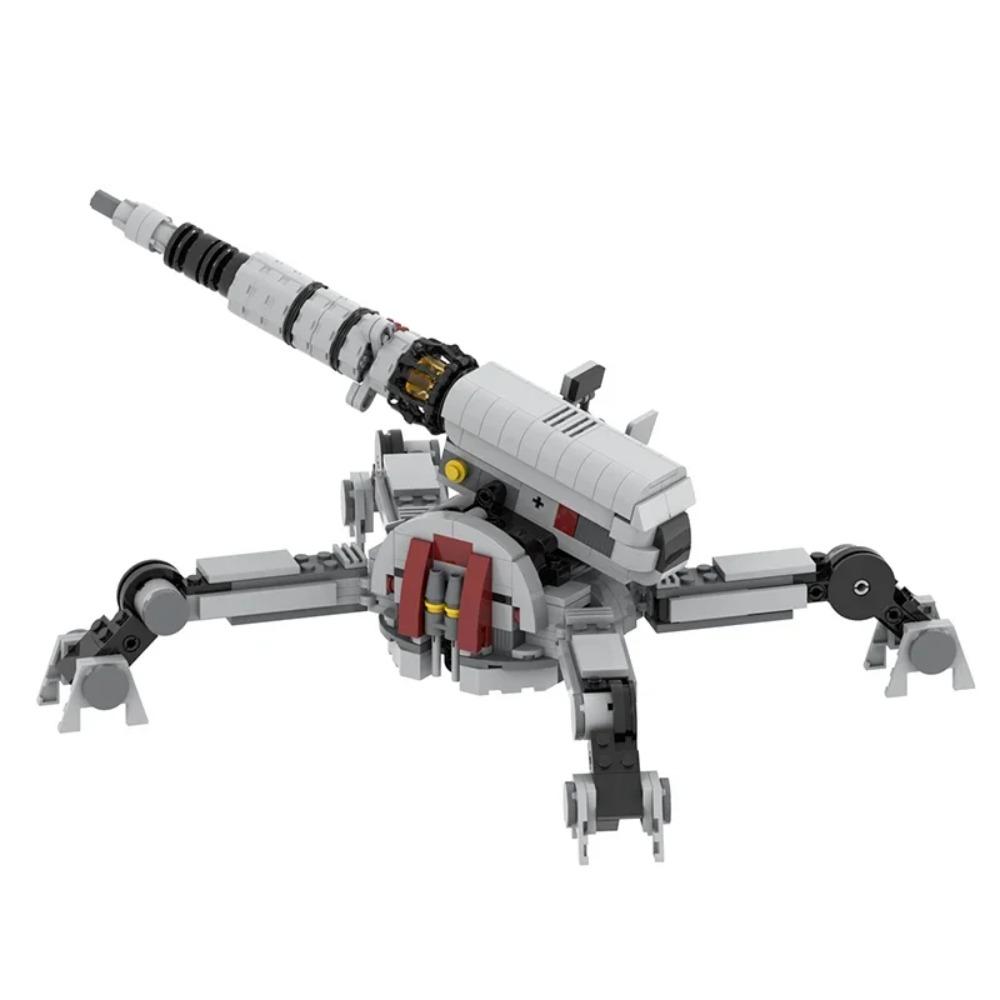 MOC 451 dílků Protitankový kanón Vojenská série Zbraně Války DIY Vzdělávací hračky Pro děti Stavebnice Film Vánoční dárky