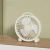 Mini Desktop USB-Ventilator mit ergonomischem Griff Hohe Windzirkulation für Innen- und Außengebrauch