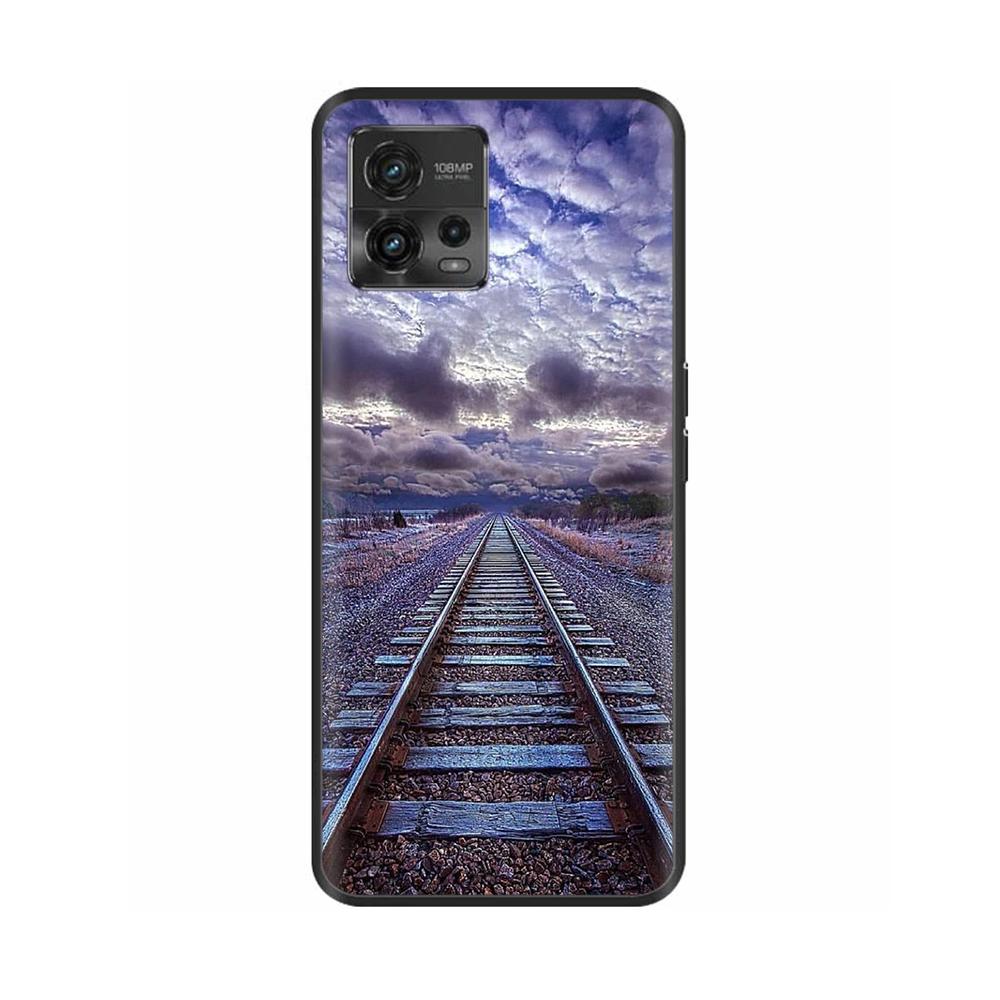 For Moto G72 Case Couple Panda Phone Back Cover For Motorola G72 Cover MotoG72 G 72 Protective Soft Liquid Silicone Funda Bumper