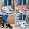 Fashion Women's Sneakers Women's Outdoor Running Shoes Flats Mesh Breathable Tennis Shoes Women's Casual Sneakers Canvas