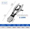 Carbon Steel Hose Pinch Off Pliers Hose Pinch Off Clamp  Cleaning Machine Drains