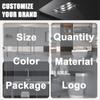 Shower Hose PVC Anti-twist Silver Grey PVC Shower Hose Handheld Shower Head Hose Flexible PVC for Bathroom Tube