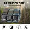 Men Belt Adjustable Length Multifunctional Wearproof Breathable Outdoor Sports Belt