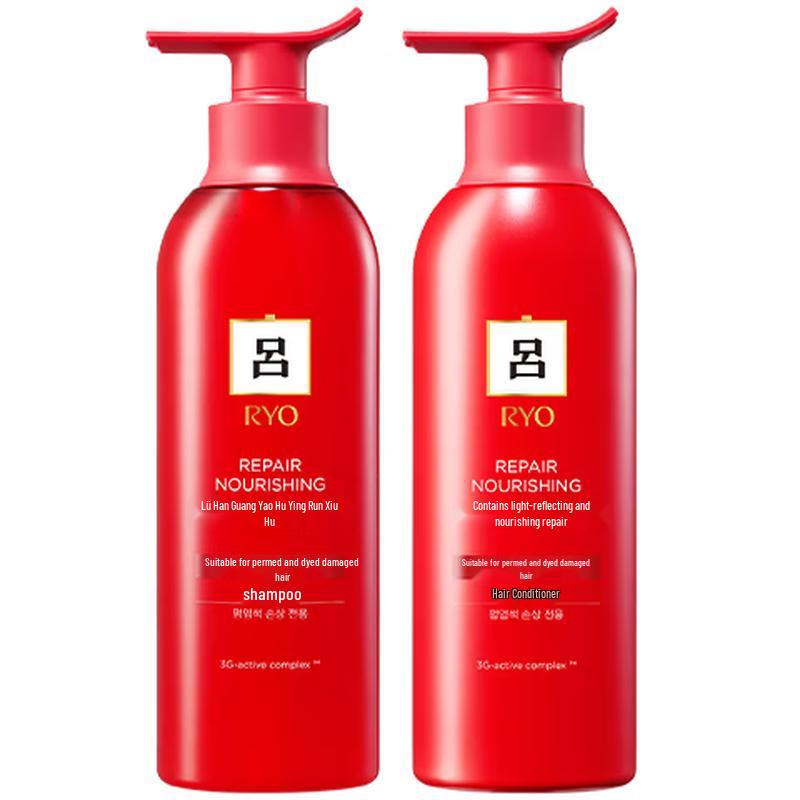 Ryo Red Line Damaged Hair Repair Shampoo & Conditioner Set