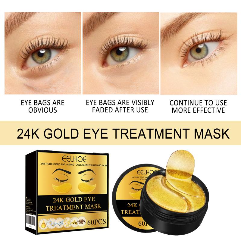 

Eelhoe Eye Mask Patch Gently Moisturizes And Nourishes The Skin Around The Eyes, Leaving It Soft And Supple one size