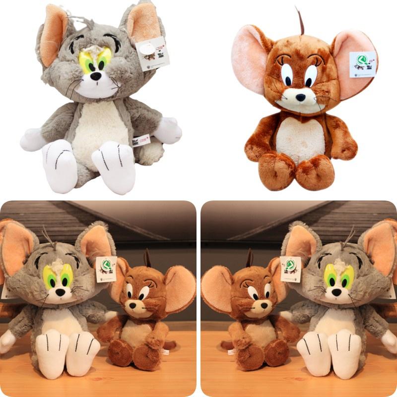 Jerry Plush Toy Cat Mouse Tom Cat Doll Stuffed Animal Children's Gift Rat Year Mascot