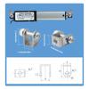 Electric Linear Actuator 24V 150N Thrusts Aluminum Tube Automatic Linear Actuator Telescopic Linear Actuator Enduring