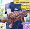 Soft Plastic Giant Dinosaur Model - Cotton-Filled Tyrannosaurus Rex/Triceratops Gift