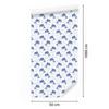 Dolphins Wallpaper White and Blue for Living Room and Bedroom 50x1000