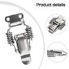 Catch Clip Spring Loaded Clamp Secure Locking Mechanism Versatile ge Compact Size Double Spring Design For Storage Boxes