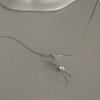 Youngglow Silver925 Knot Snake Chain Necklace (2color)