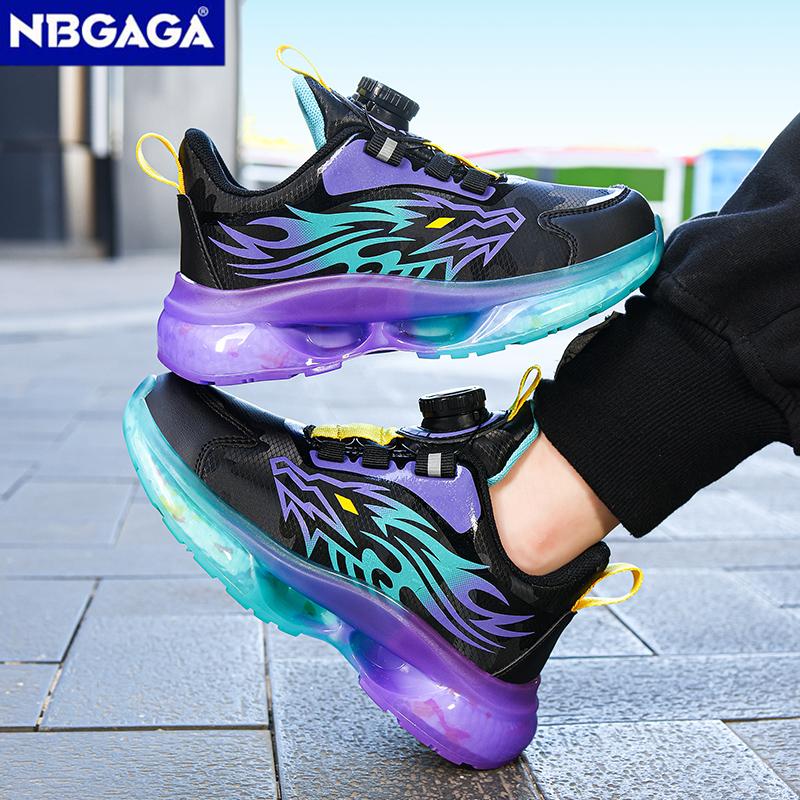 Ελαφριά Χειμερινά Παιδικά Αθλητικά Παπούτσια Περιστρεφόμενη Αγκράφα Παιδικά Αθλητικά Παπούτσια Casual Δερμάτινα Παπούτσια Τρεξίματος Εξωτερικού Χώρου Παιδικά Παπούτσια Τένις Αντιολισθητικά